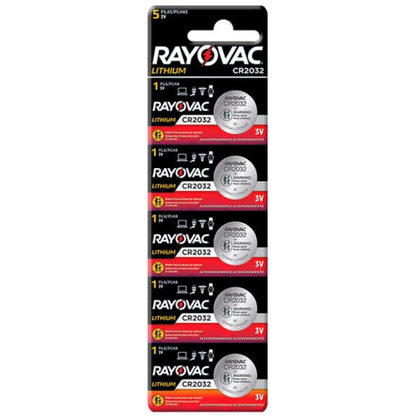 Pilha Rayovac Lithium 3v Cr2032