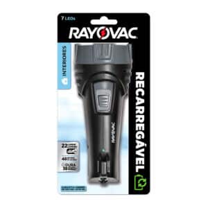 Lanternas Interiores Recarregavel 7 Leds Rayovac